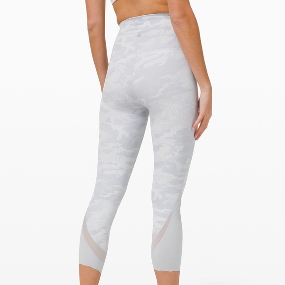 Lululemon white camo leggings - Picture 2 of 4